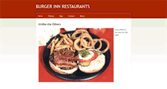 Desktop Screenshot of burgerinn.com